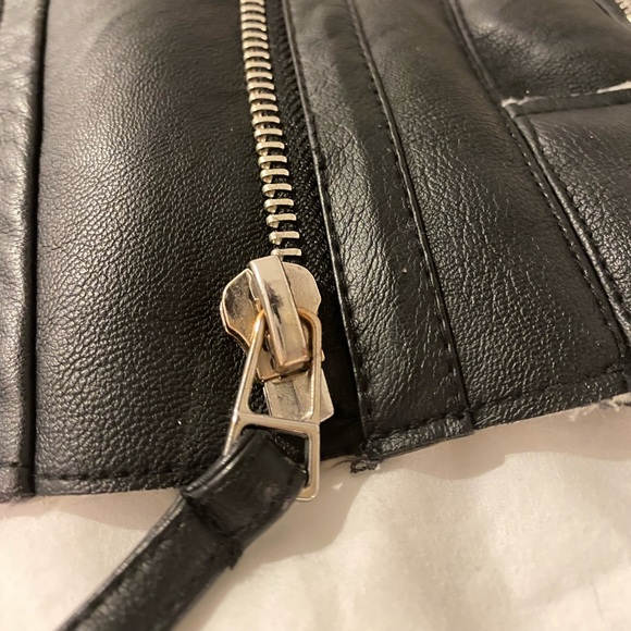 Vegan Leather Jacket - Picture 7 of 10